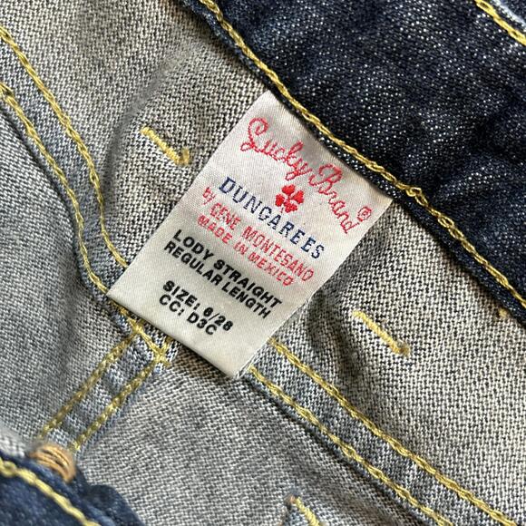 women s lucky brand dungarees Jeans-Lody Straight Reg Length-size 6/28 - Picture 11 of 11